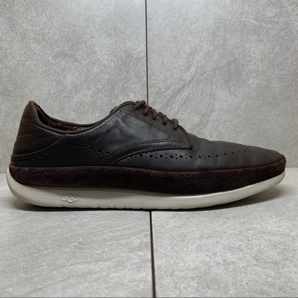 Ugg Cali Collapsible Wingtip Stout Leather Derby shoes 7